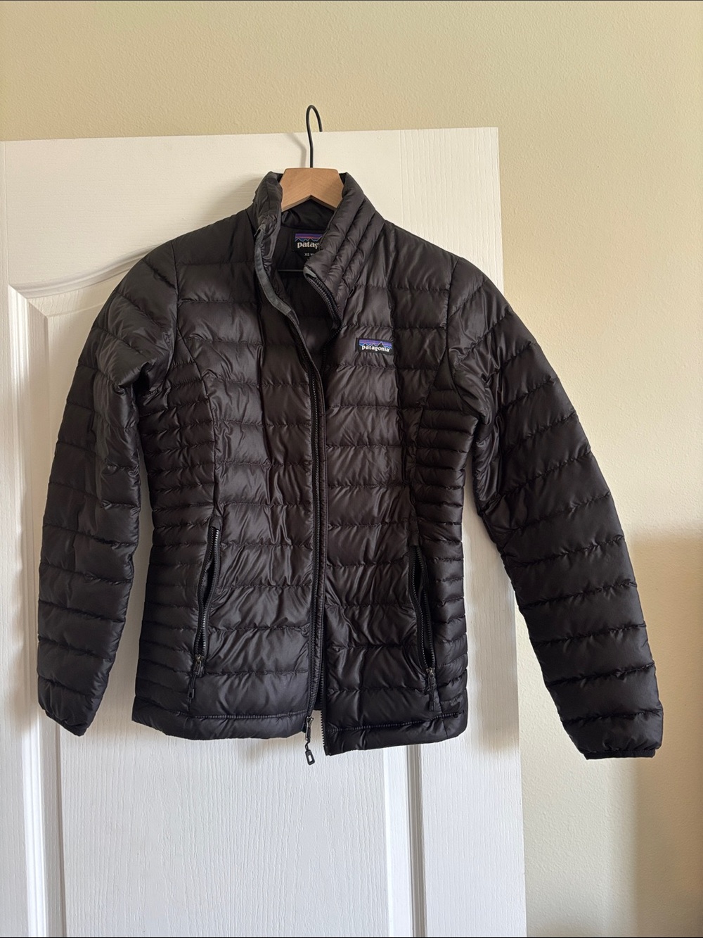 Patagonia Men's Black Quilted Puffer Jacket